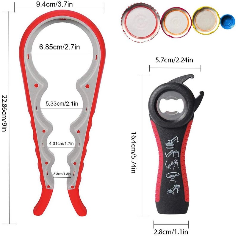 Maxracy Easy-Twist Jar Opener:Maxracy Effortless Lid Opening for Weak Hands & Arthritis | Versatile Bottle Opener | Jar Openers & Bottle Openers - Image 4